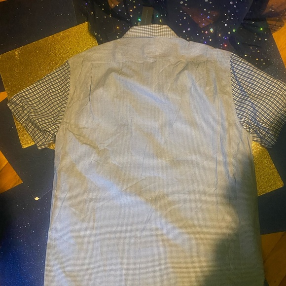 NWT MARC BY MARC JACOBS BLUE CHECK PRNT SUMMER LUX Shirt - Picture 10 of 11